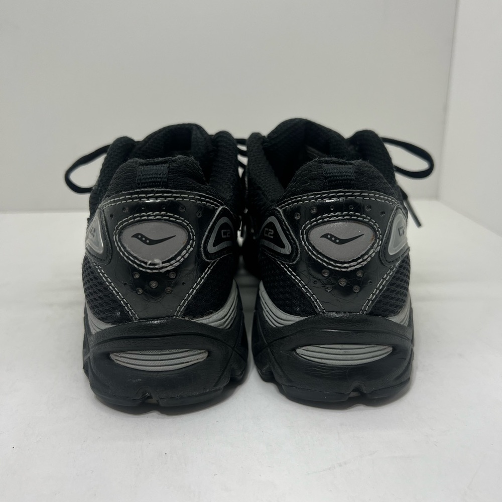 Saucony Grid C2 Black and Silver running shoe - Picture 3 of 7